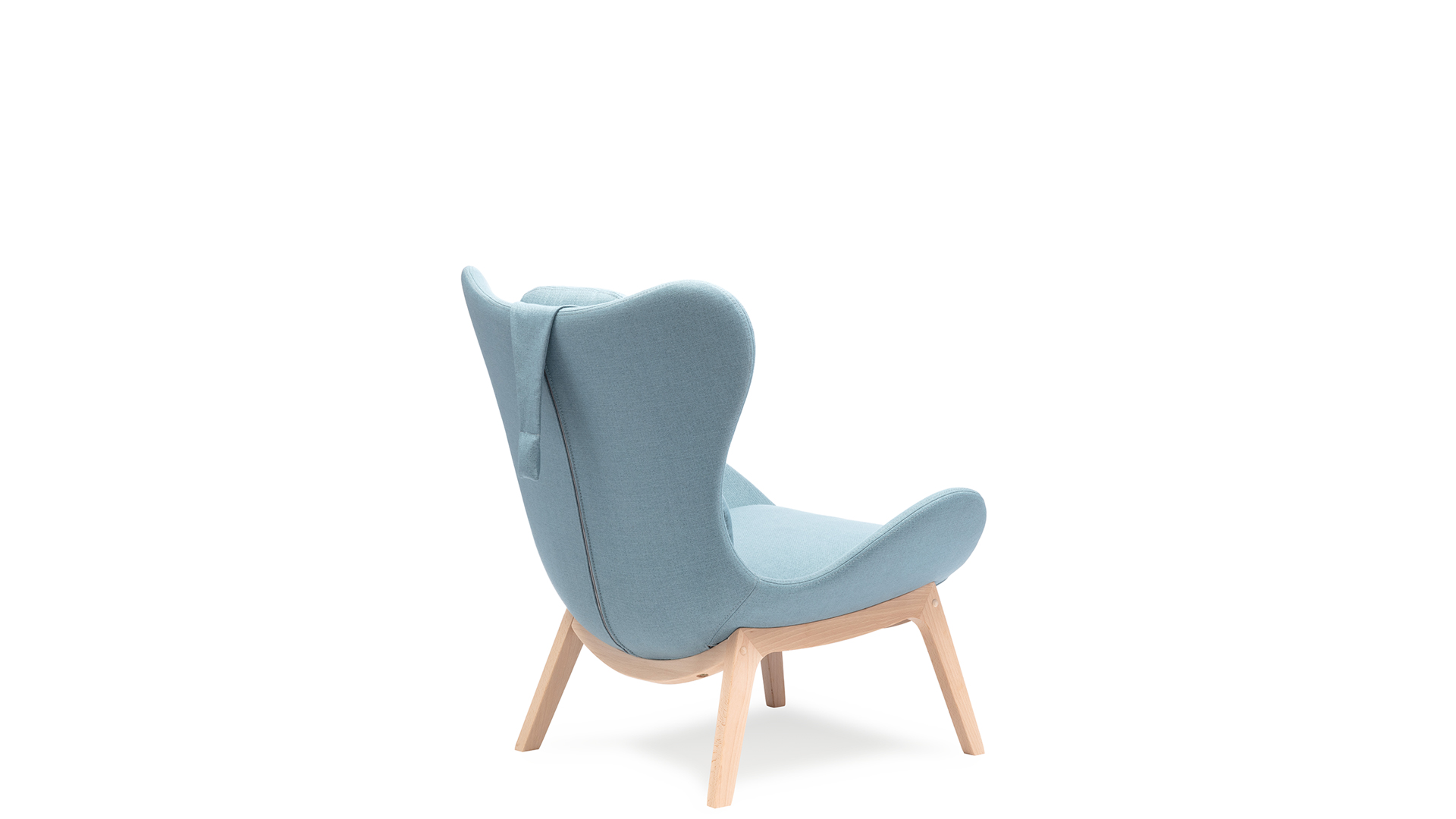 Кресло на деревянных опорах Баккара фото 2