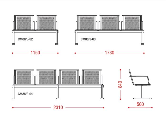 Трехместная секция Форум+ фото 2