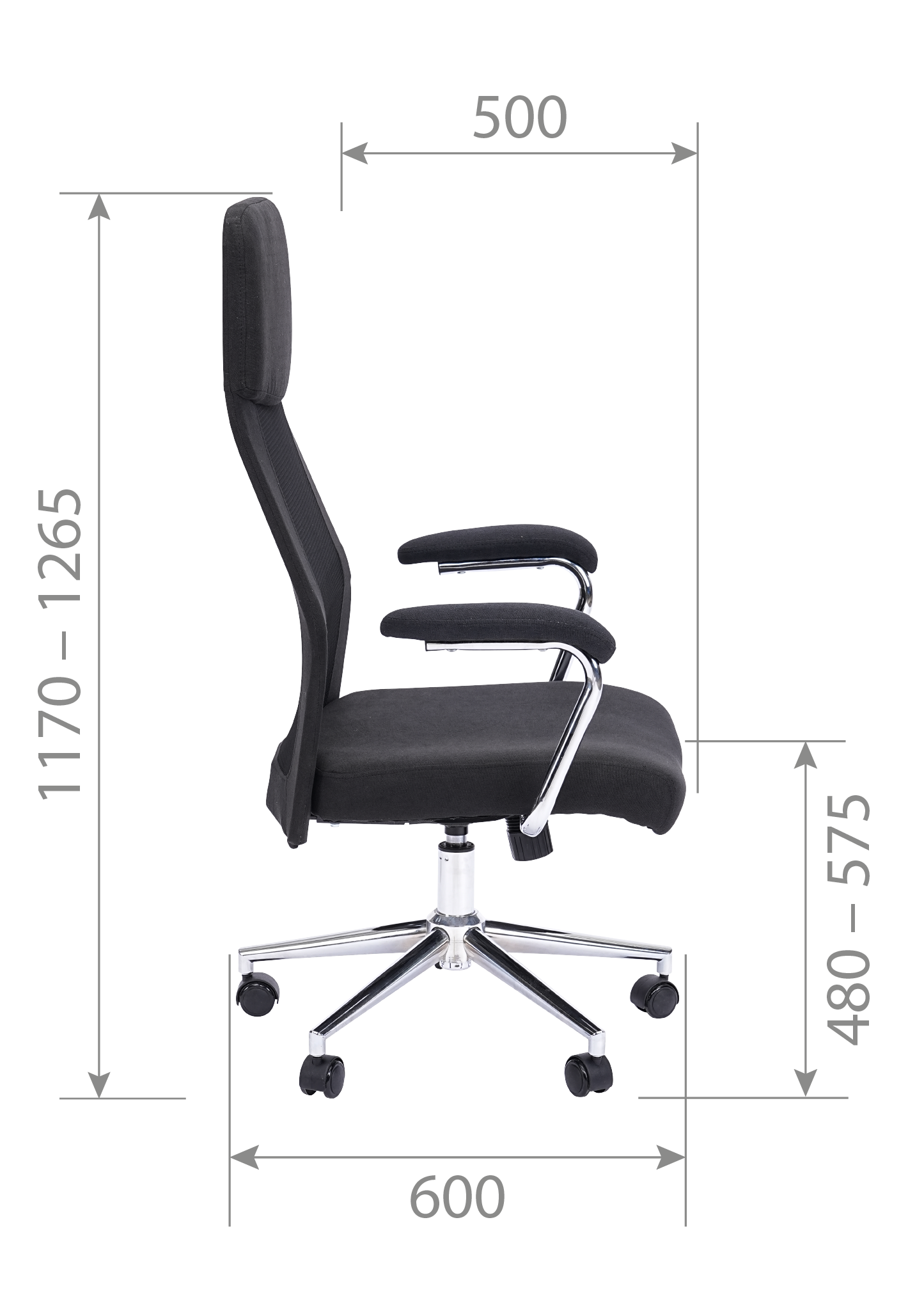 Кресло для руководителя TAIPIT CH621 фото 5