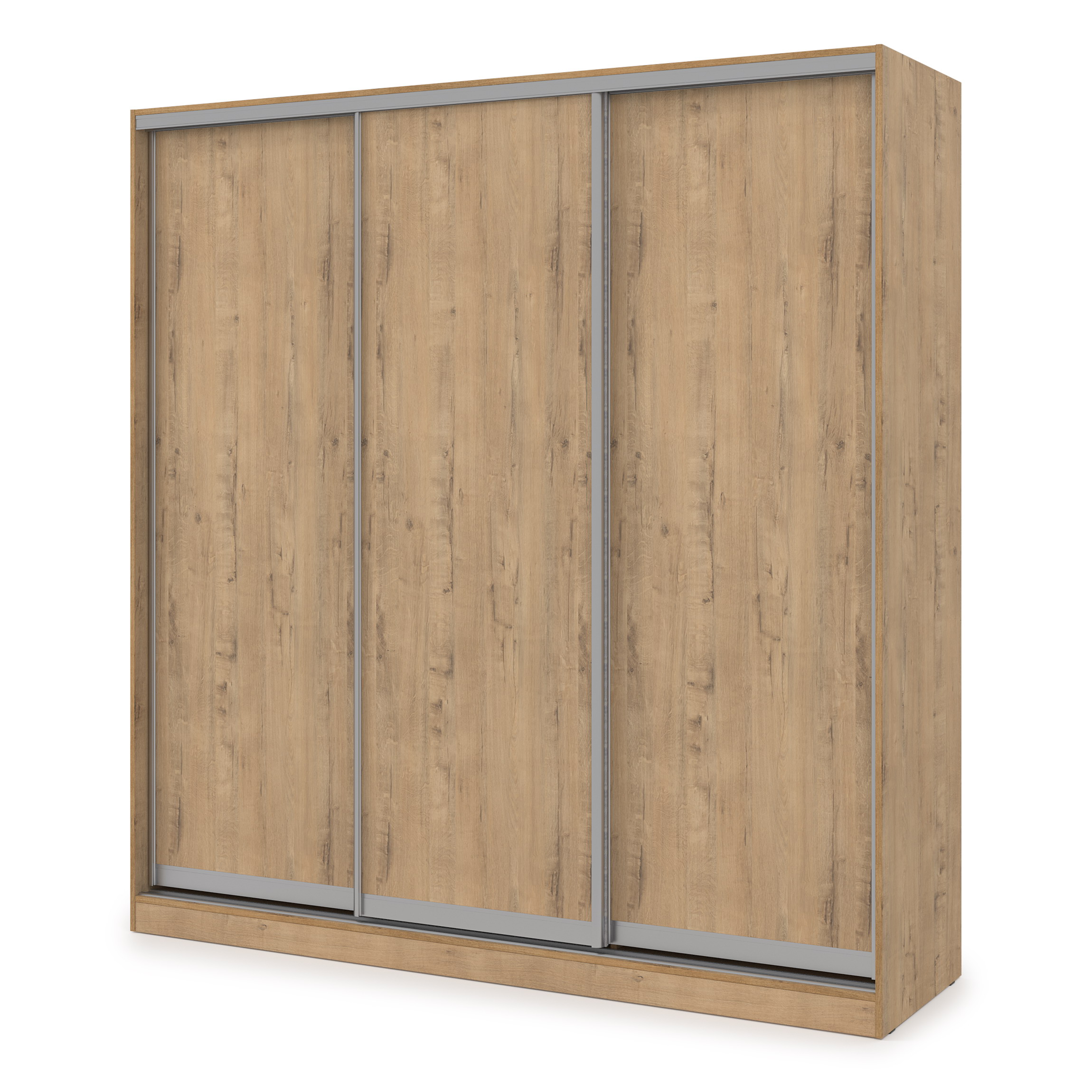 Шкаф-купе 3-дверный со штангой и полками (база 6) фото 1