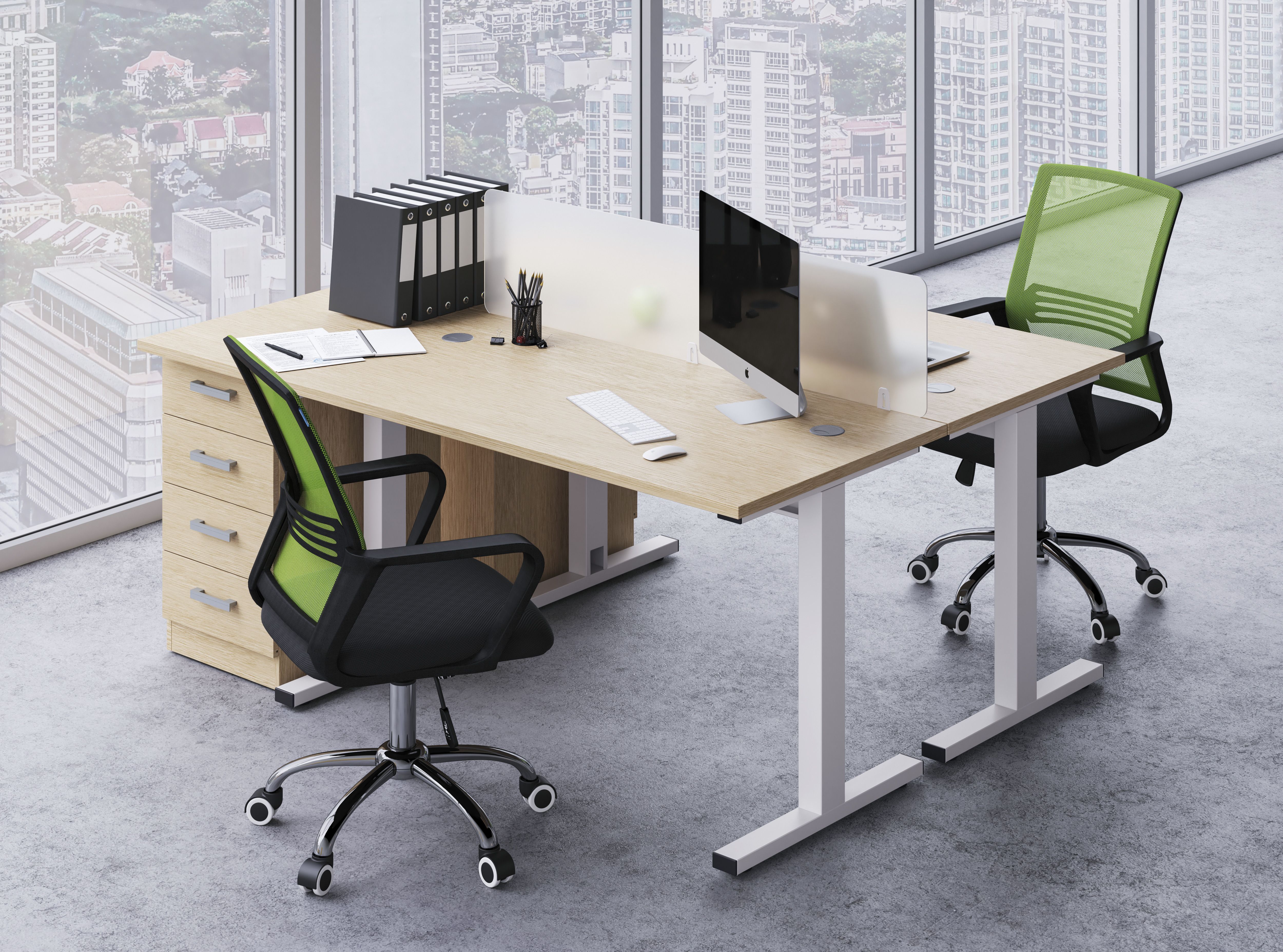 Стол прямой (Т-опора) 2МТ.167 фото 2