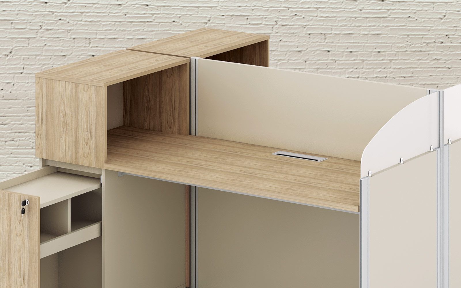 Приставная тумба-органайзер RZ-33 R/L фото 2