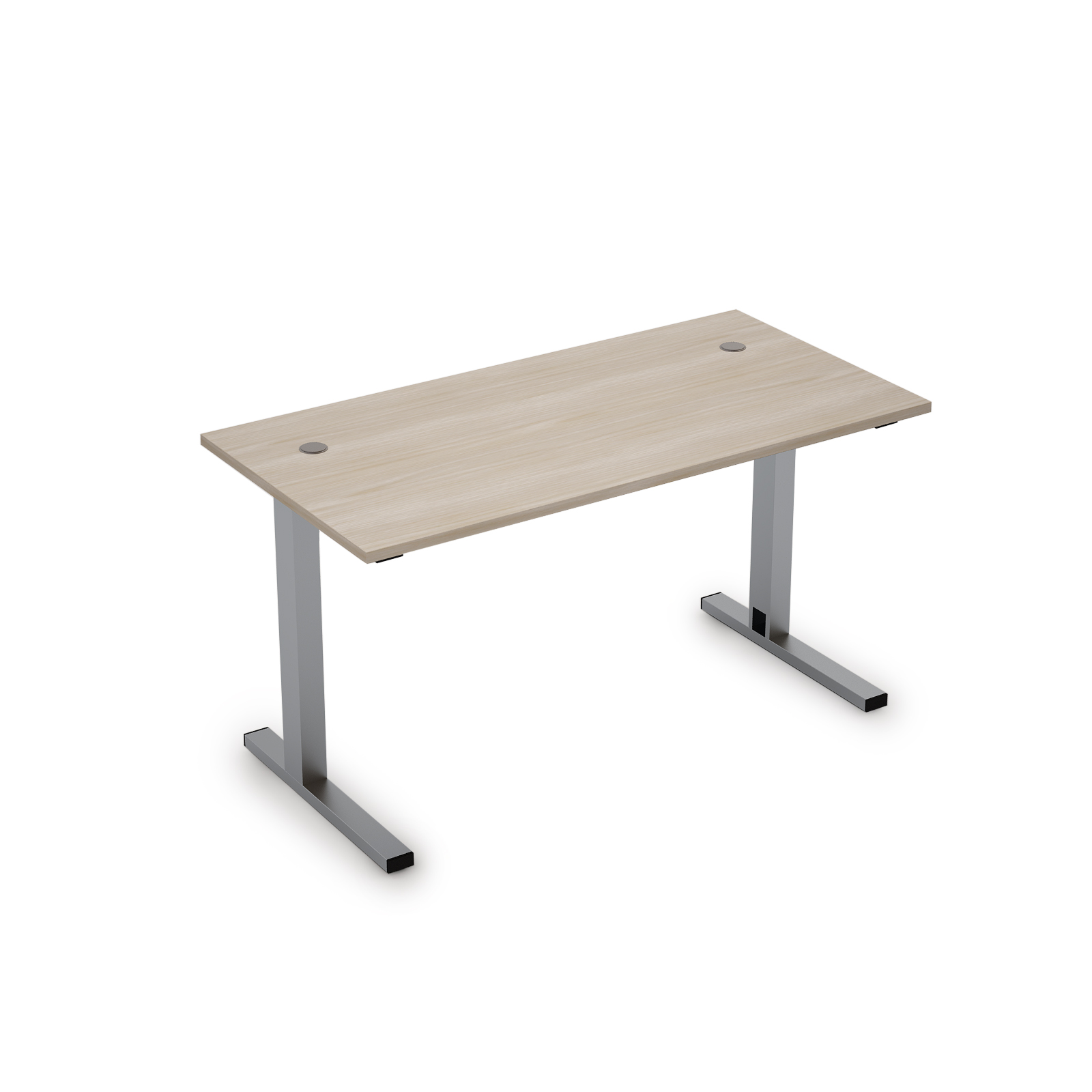 Стол прямой с кабель-каналом (L-опора) 2МLК.067 фото 3