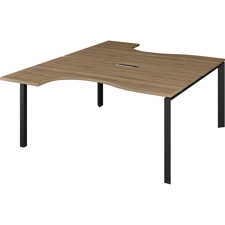 Бенч эргономичный на П-м/каркасе НТМП.П.Б2-040 фото 1