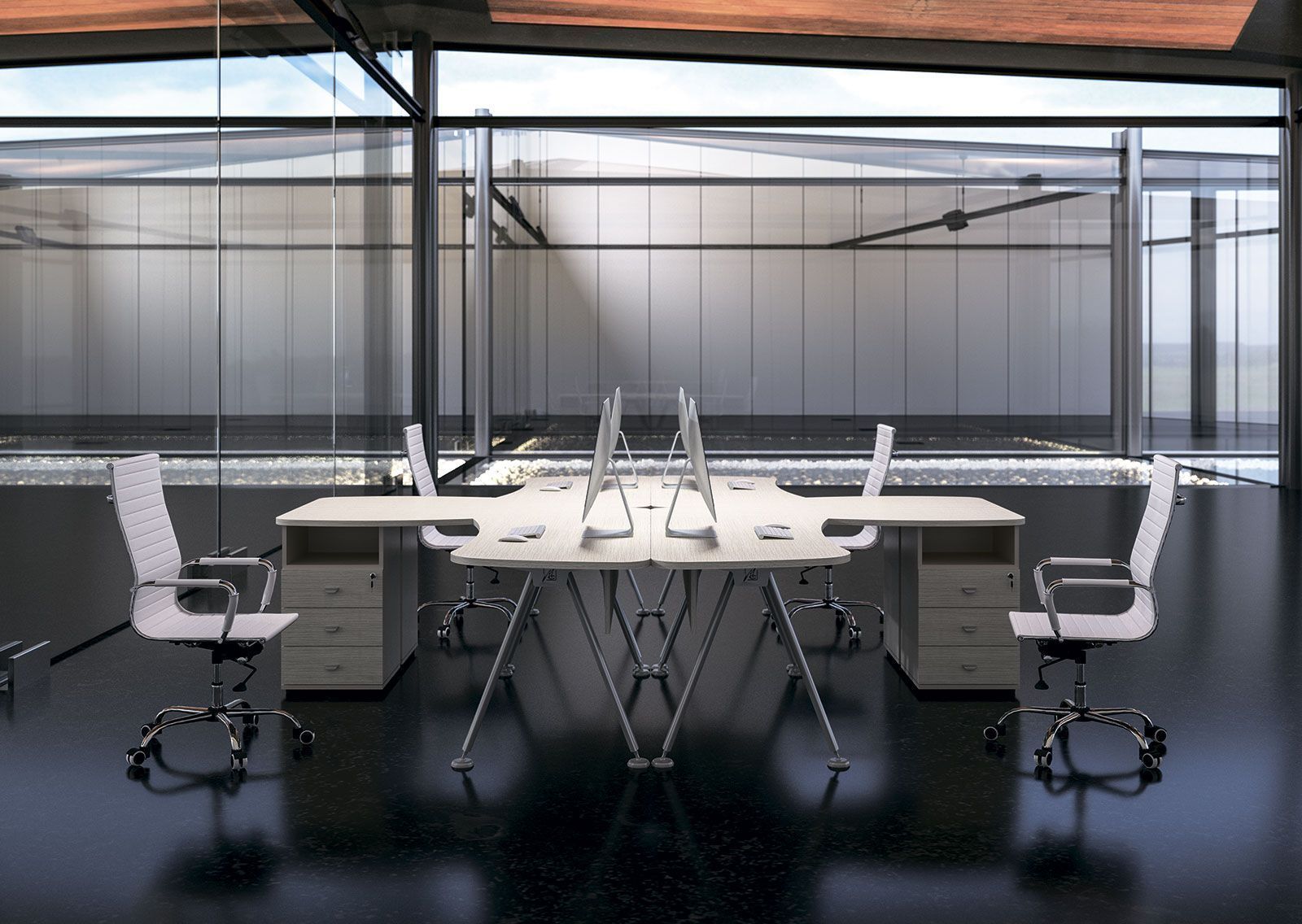 Стол эргономичный Гамма (закруглен. углы) фото 4