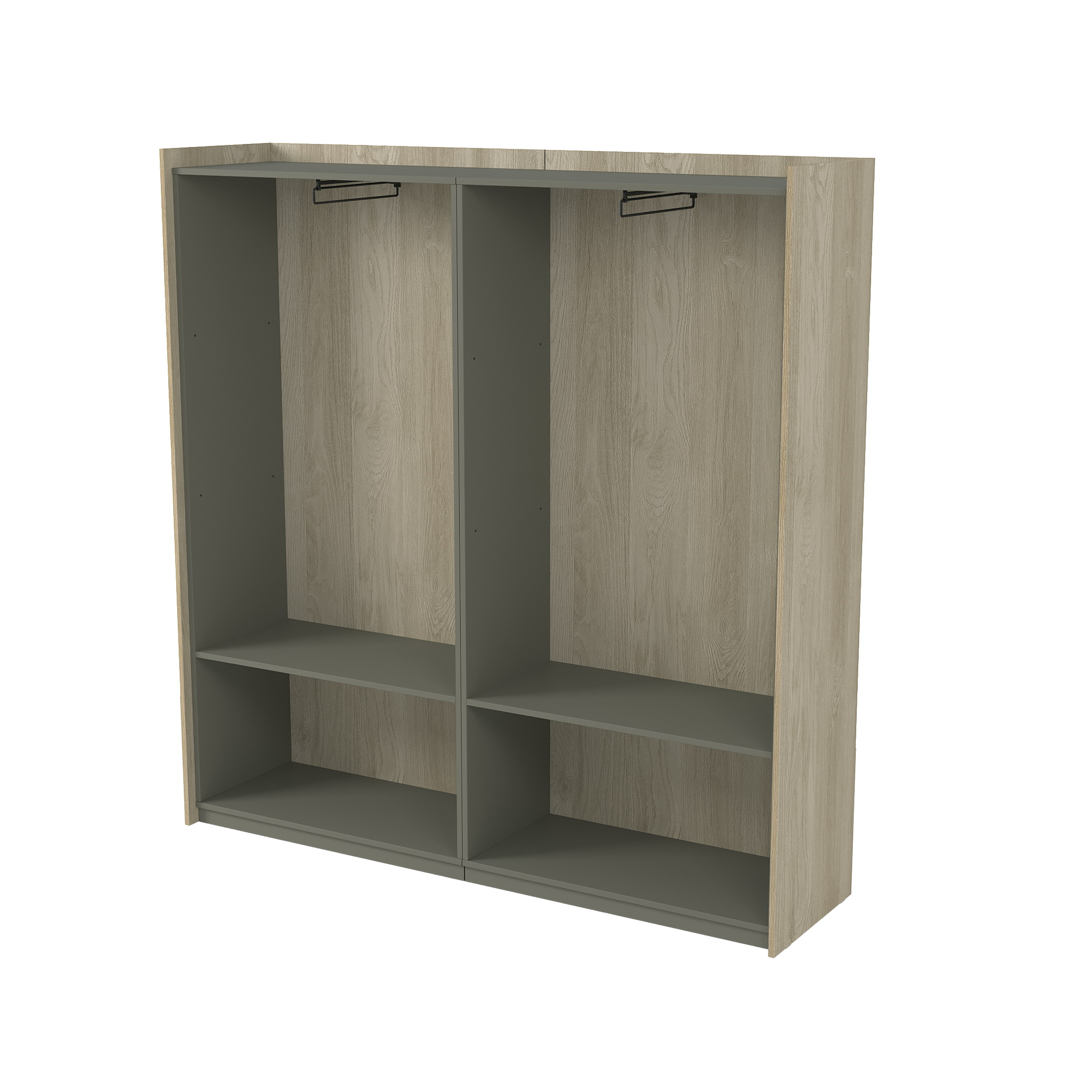 Шкаф высокий для одежды, двусоставный Magnetic фото 1