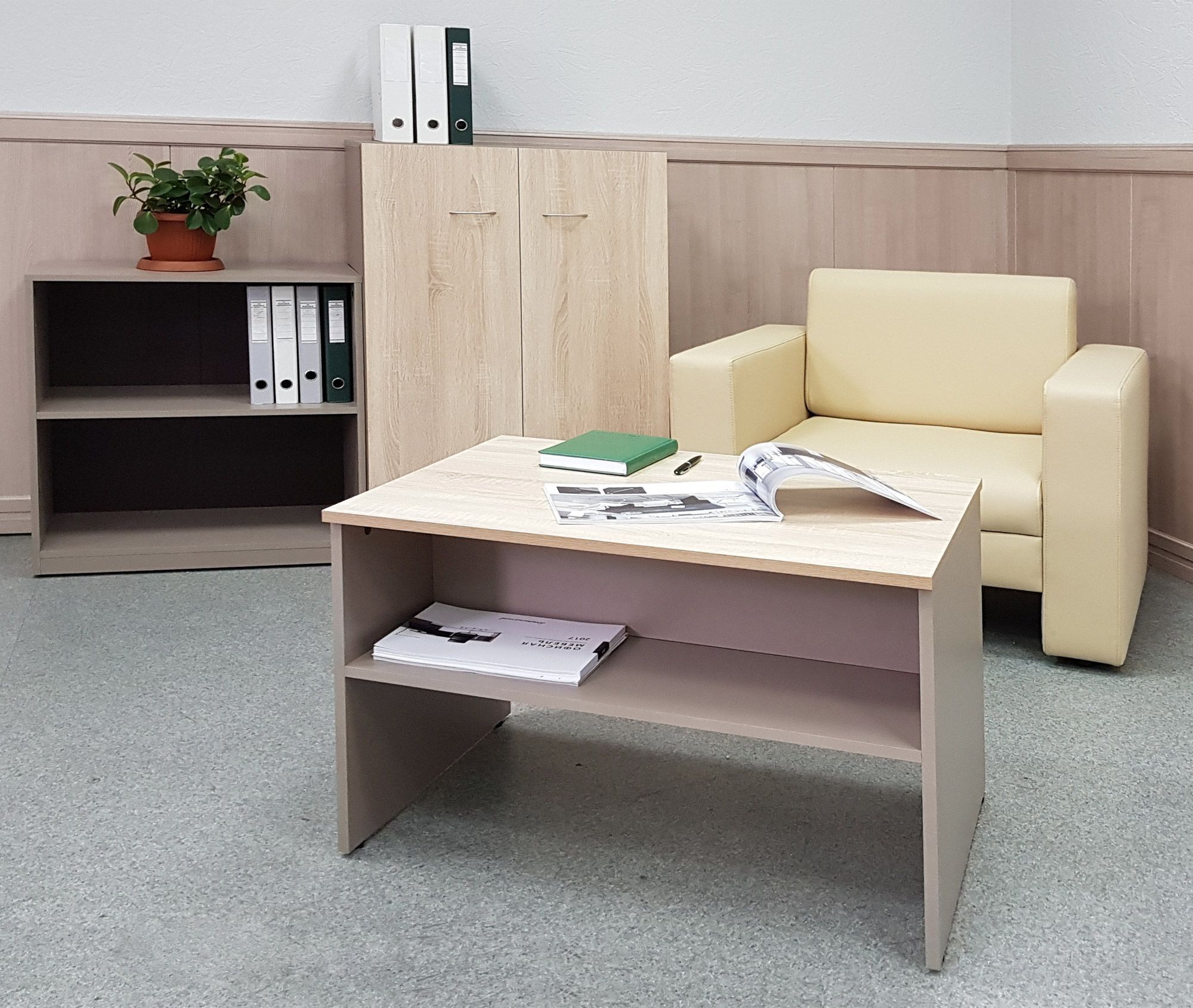 Низкий стеллаж W-42 фото 3