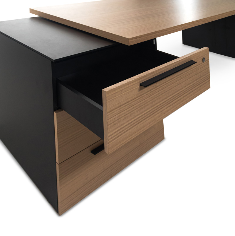 Стол письменный с опорной тумбой RENZ фото 2