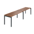 Бенч линейный на 2 рабочих места АМБЛ-002-2 фото 0