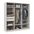 Шкаф-купе 3-дверный со штангой и полками (база 5) фото 0