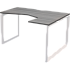 Стол эргономичный на О-м/каркасе Аргентум фото 0