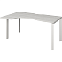 Стол эргономичный на П-м/каркасе Аргентум фото 0