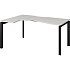 Стол эргономичный на П-м/каркасе Аргентум фото 0