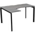 Стол эргономичный на П-м/каркасе Аргентум фото 0