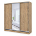 Шкаф-купе 3-дверный со штангой и полками (база 6) фото 1