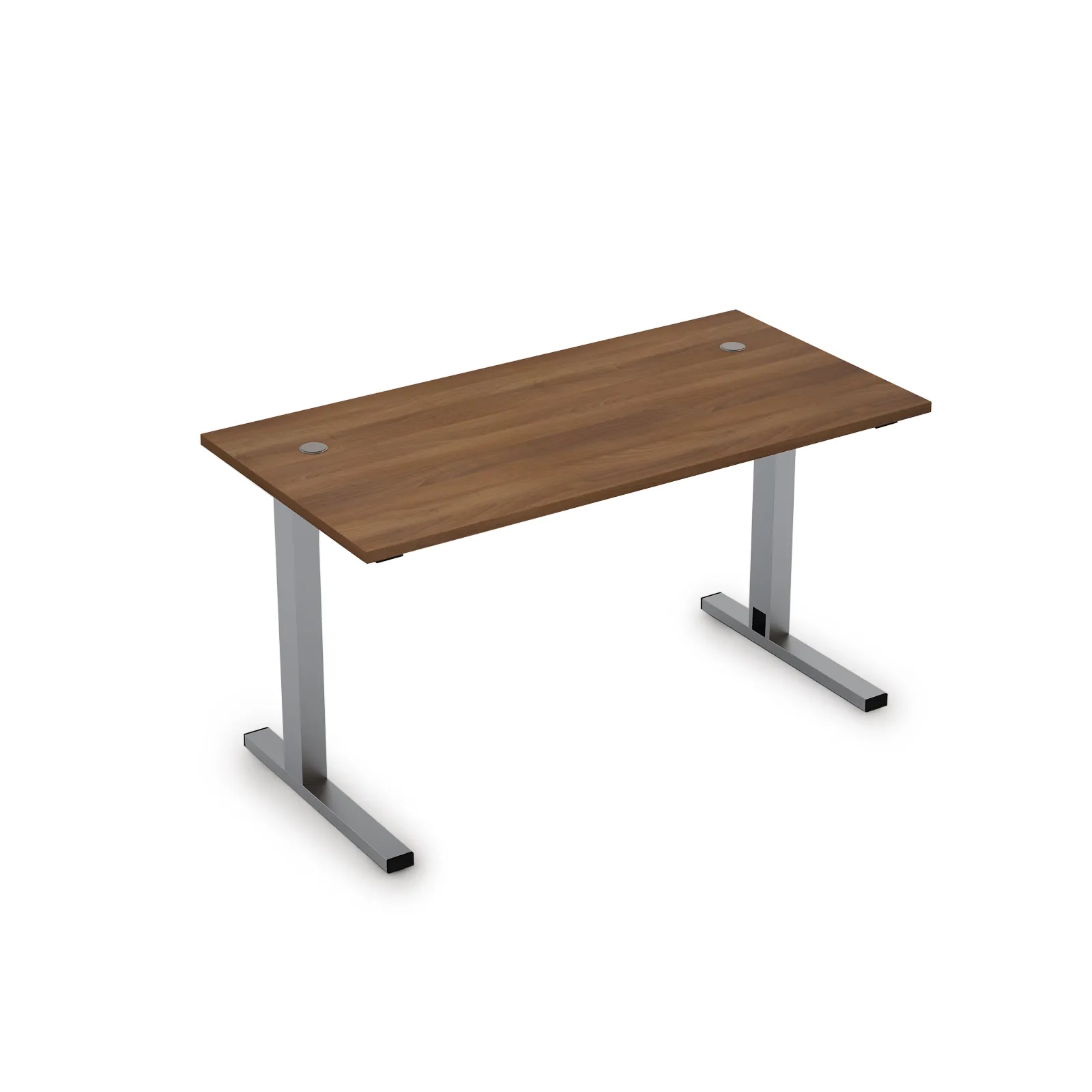 Стол прямой с кабель-каналом (L-опора) 2МLК.067 фото 1