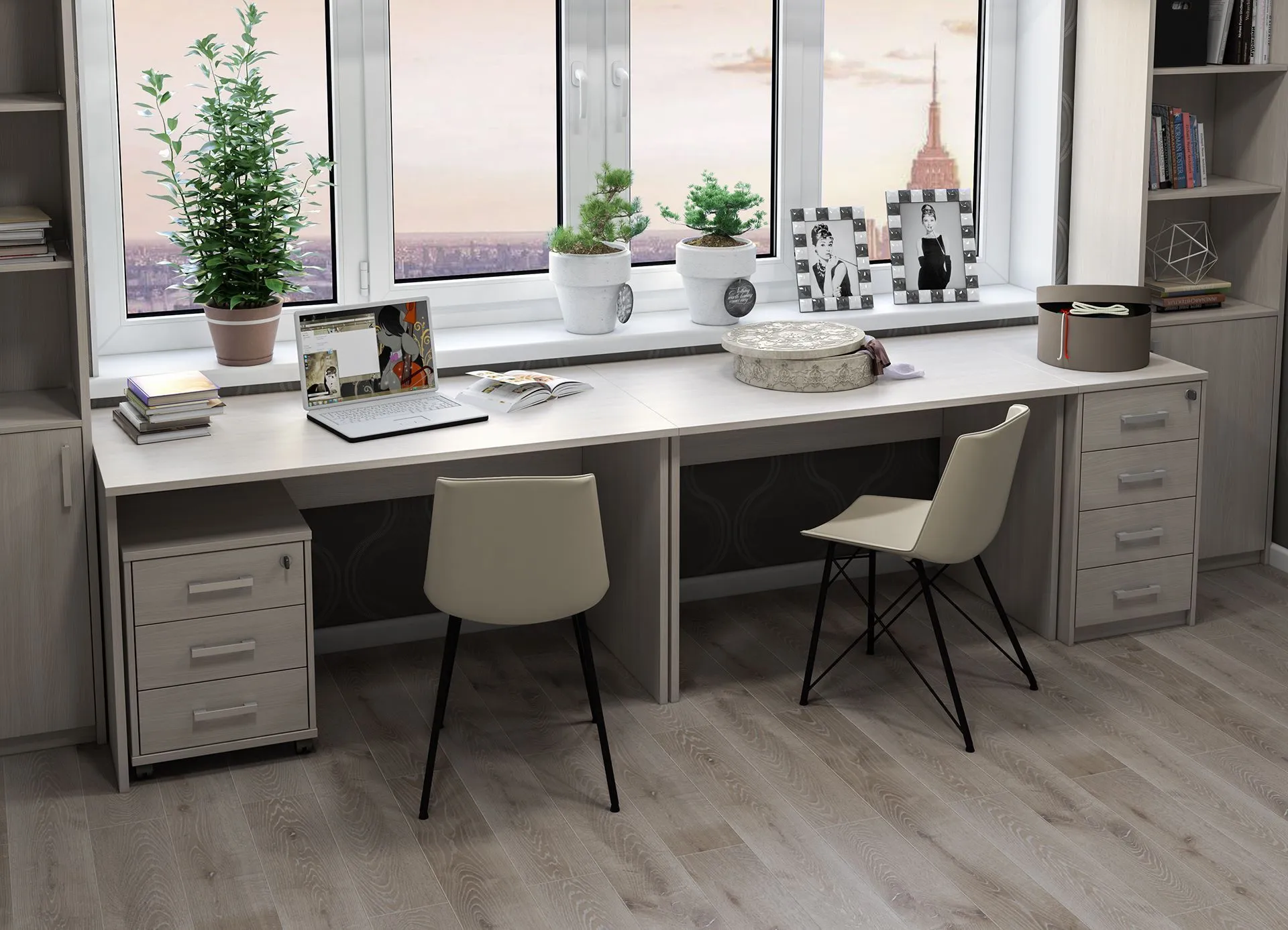 Столы рабочие ЛДСП серии Арго фото 3