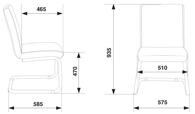 Кресло для посетителя Бюрократ CH-250-V фото 4