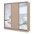 Шкаф-купе 3-дверный с полками (база 7) фото 1