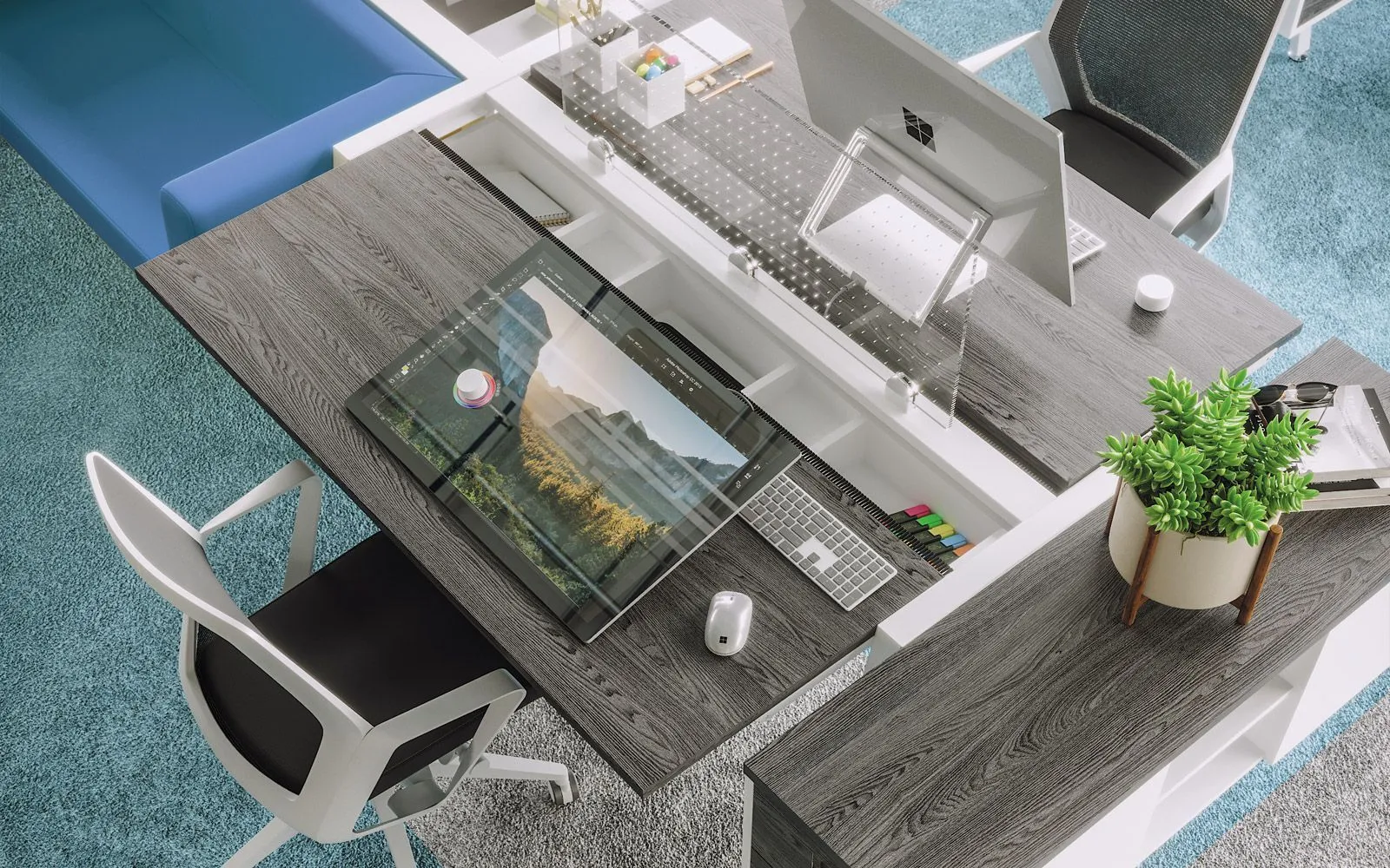 Экран-перегородка с перфорацией Z-60 фото 3