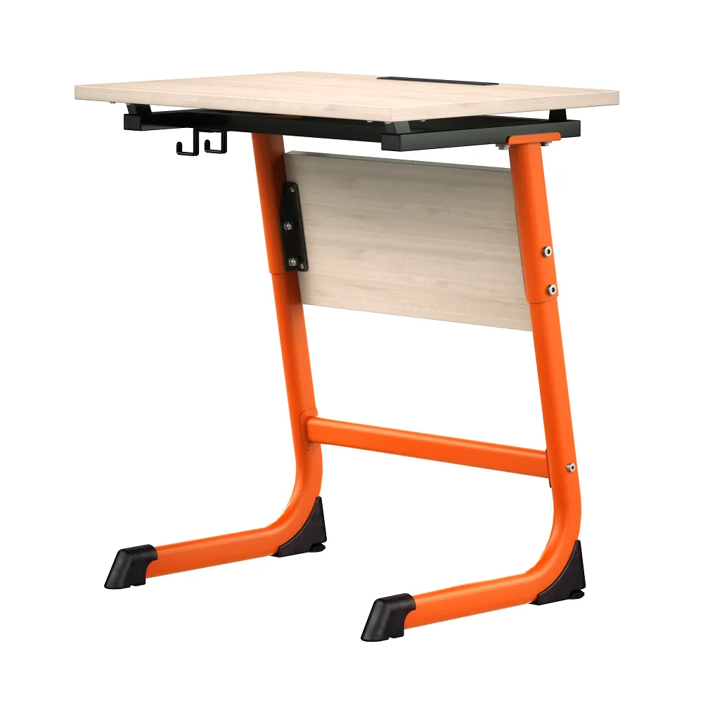 Стол ученический с наклоном столешницы «Оптима» 1-местный, регулируемый 5-7 группа фото 0