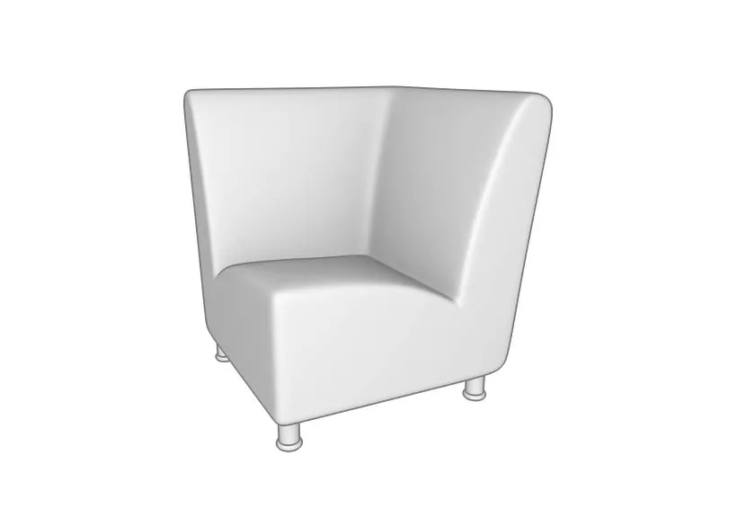 Секция угловая 90* МИКС MixC фото 0